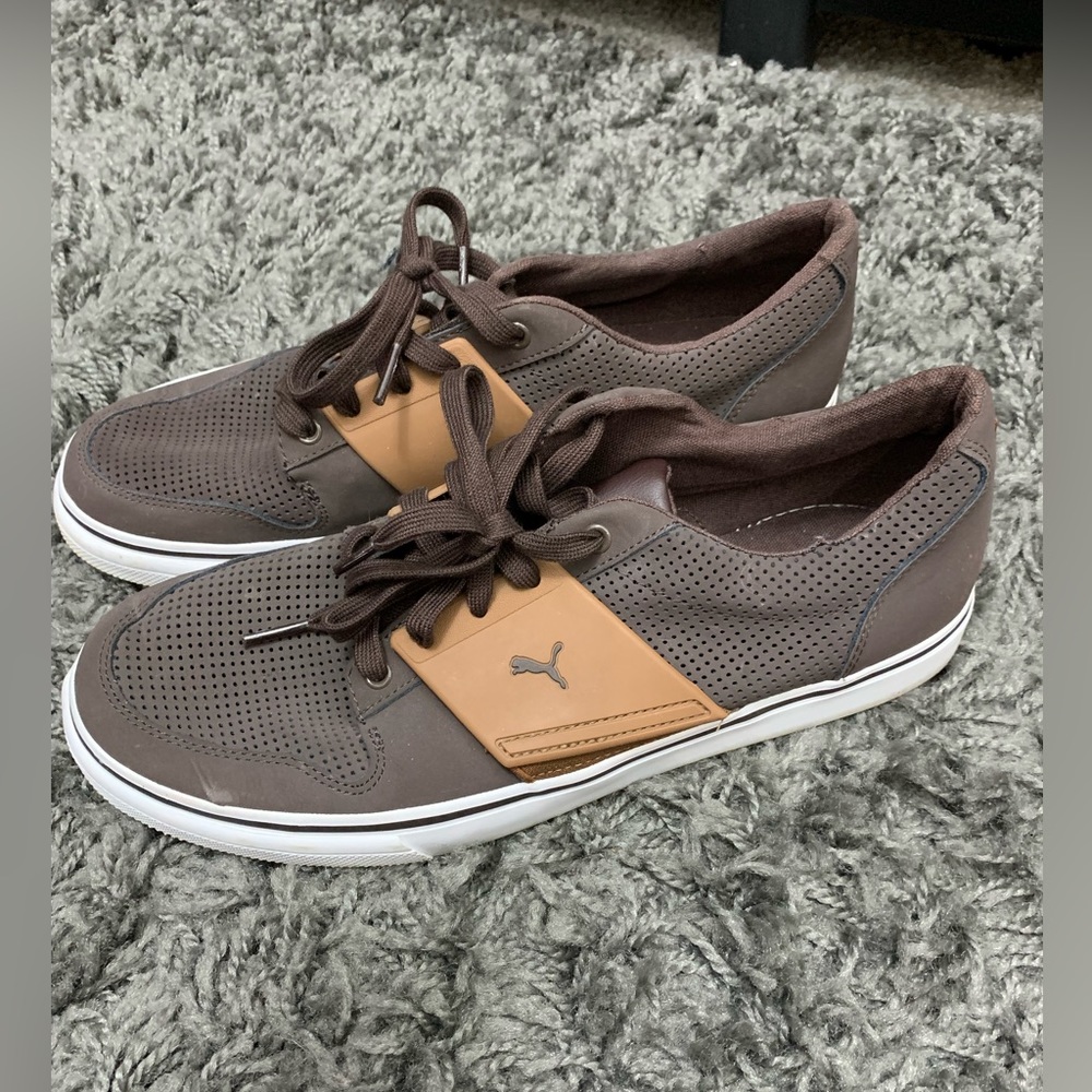 Men’s Puma SportLifestyle, brown/tan, size 10